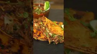 The Best QuesaTacos | Goat Birria #shorts #tacos