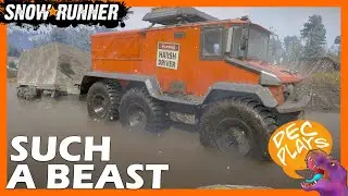 Burlak Beast - Let's Play Snowrunner Season 11 - Scandinavia (06)