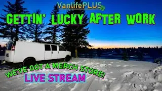 Gettin' Lucky LIVE - Merch Store | First Week of Work Stream