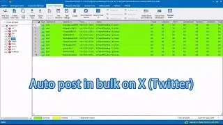 How to auto post in bulk on X (Twitter) via TweetAttacksPro