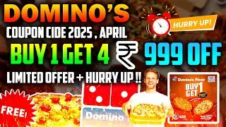 Domino's Coupon Code 2025 🔥999 OFF | Get 50% OFF Pizza Deals & Discounts Today! 🍕💸
