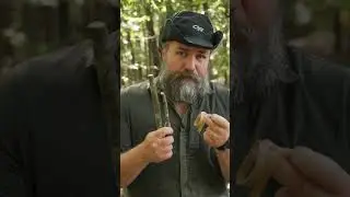 SIMPLE Way To Hang Clothes In The Forest #survival #bushcraft #camping