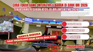 How to Exchange Money for Eid THR at BRI Bank 2026