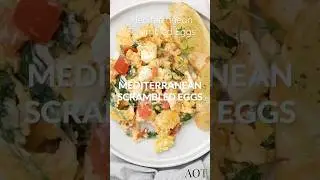 How to make Mediterranean Scrambled Eggs #eggs