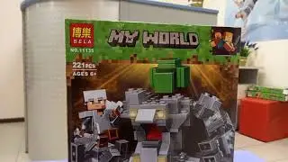 Конструктор Майнкрафт BELA 11135 My World Робот Титан