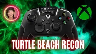 Gros plans sur la manette Turtle Beach Recon Xbox/PC. Un bon rapport qualité/prix.