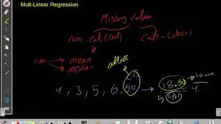 Multilinear Regression - Missing values and Dummy variabls| Machine Learning بالعربي