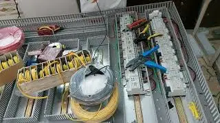 KNX Lighting control panel/Dali Controller wiring termination..#smarthome#knx#homeautomationsystem