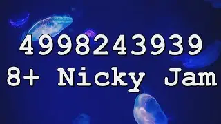 Nicky Jam Roblox Song IDs