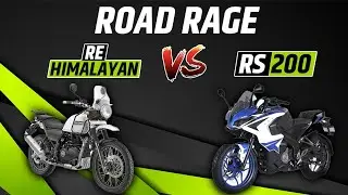 RS 200 v/s RE Himalayan | ROAD RAGE