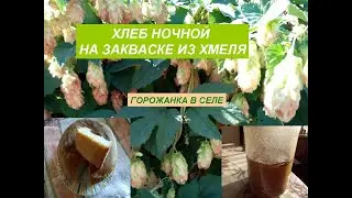 Хлеб ночной на закваске из хмеля.