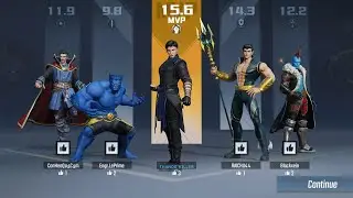 Wenwu Gameplay - Singapore Solo Rank With Build And Powercore | Marvel Super War |