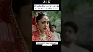 Is it a Woman's Responsibility to Fix a Man? #mrunalthakur #madeinheaven #domesticviolence