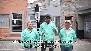 La JAC Muzú Ospina Pérez se llena de color con #JuntasDeColores