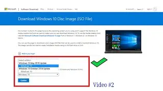 Windows 10 1903 May 2019 ISO download and Creating Windows 10 1903 USB bootable Pendrive
