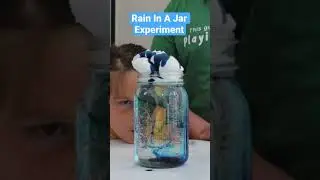 Rain in a jar experiment | Make it rain for kids | Rain experiments for kids