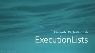 Tutorial 16 || TOSCA || What is ExecutionLists || Run Your TestCases Using ExecutionLists