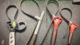 Best oil filter strap wrench? Round wrench RWHA1232