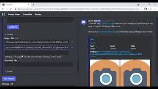 Discord embeds using webhooks with Discohook