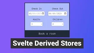 Svelte Derived Store