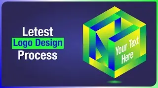 Modern Polygon Logo | Gradient Letter Logo Design | Inkscape CorelDraw Tutorial