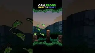 How many frogs does it take to make one jump?? 🧐🐸 #gamedev #indiedev