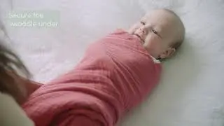 aden + anais I How To Swaddle