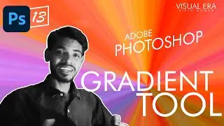 Learn Gradient Tool In Photoshop | Day-13 | Adobe Photoshop Beginner Tutorial | Hindi