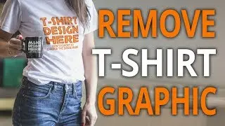 How to Remove a Logo from a T-shirt in Photoshop
