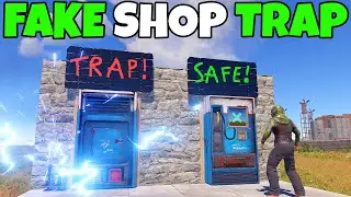 Our Rust Trap Shop Forced A HACKERS Team To Raid Us ! (We Sold Their Stuff)