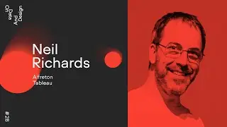 Data Art with Tableau · Neil Richards · On Data And Design