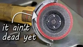 TFS: The Coolest Flap Disc Grinder Hack I Ever Learned
