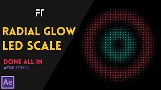 Radial Glow Led Scale In After Effects CC 2017.2 | After Effects Tutorial 2017