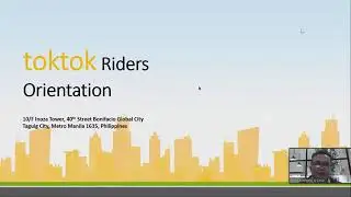 TOKTOK RIDERS ORIENTATION [Full]