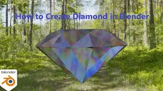 How to Create Diamond in Blender