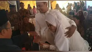 Moment Akad Nikah Malu malu mau 