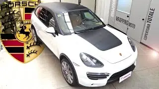 CAR WRAPPING - PORSCHE CAYENNE Carbon look