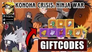 KONOHA CRISIS: NINJA WAR GIFT CODE - ALL 21 ACTIVE REDEEM CODE.