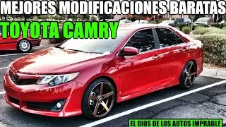 3 MODIFICACIONES QUE TRANSFORMAN AL TOYOTA CAMRY