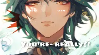 You tell Xiao you're pregnant (Genshin ASMR)