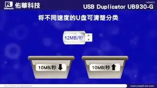 U-Reach Flash Duplicator Intelligent9 UB930G (CN)