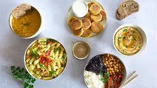 5 RICETTE CON I CECI in scatola | facili veloci ed economiche