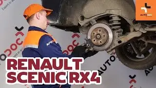 Как да сменим задни спирачни накладки на RENAULT SCENIC RX4 ИНСТРУКЦИЯ | AUTODOC