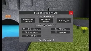 Flee the Facility hack/script | Computer tp, Exit tp, and more!