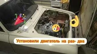 Движок в машине! Боковая установка двигателя в ИЖ 2125 Комби.