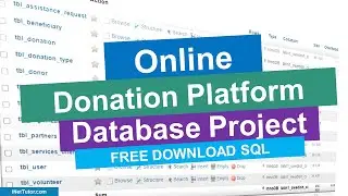 Online Donation Platform Database Project