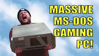 Playing DOS Games On An Enormous Industrial Computer! 