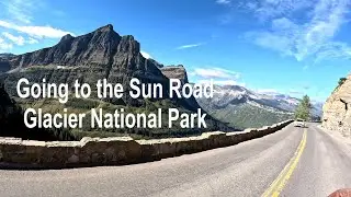 Going to the Sun Road in Glacier NP