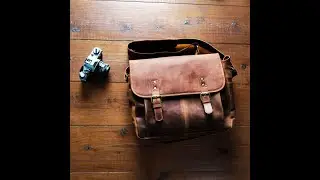 RAY Camera Bag | Bolsa de cuero para cámaras de Fotos