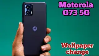 Set Wallpaper In Motorola G73 5G, How To Change Wallpaper In Motorola G73 5G, Motorola G73 5G